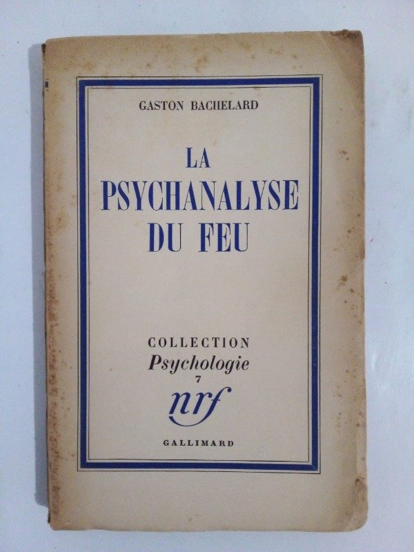 Producto - La psychanalyse du feu - Gaston Bachelard - Gallimard 1949 - 1era Edición