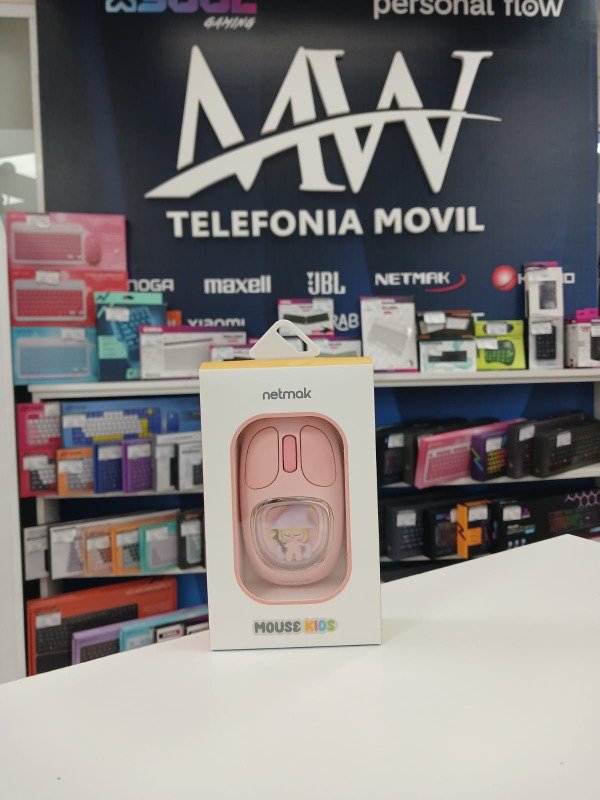 Producto - Mouse Kids Inalámbrico Recargable Netmak NM-MK01