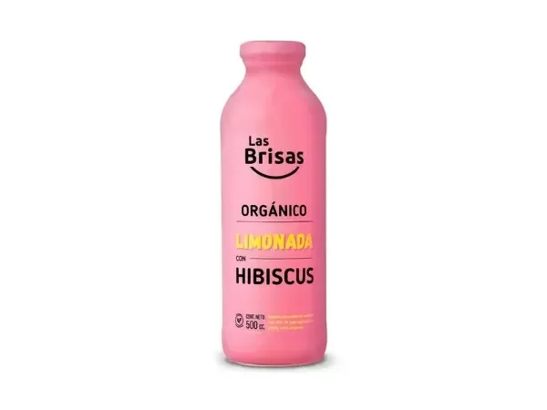 Producto - Limonada organica con hibiscus 500ml LAS BRISAS