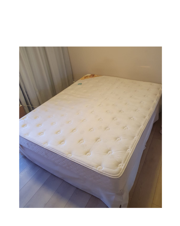 Producto - Colchón Rosen de 2 1/2 plazas / doble pillow y 2 bases Simmons / 160x200