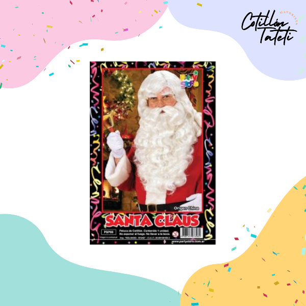 Producto - PELUCA SANTA CLAUS C/ BARBA