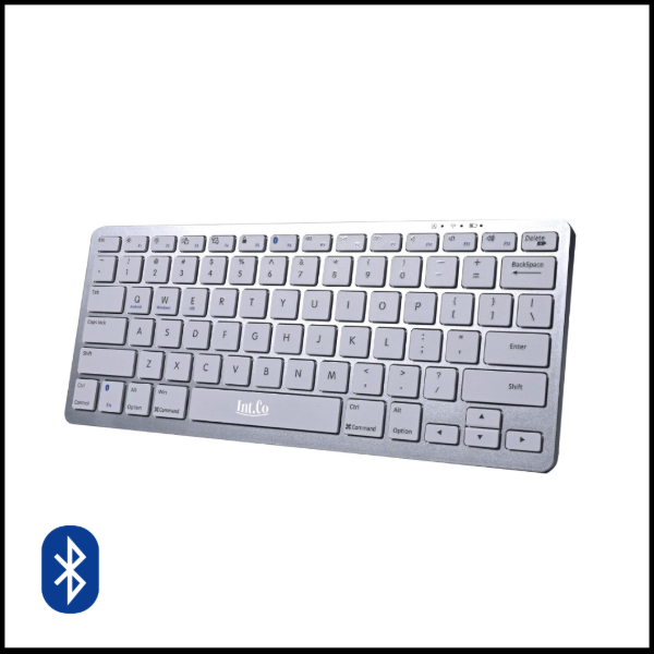 Producto - Teclado Inalámbrico Bluetooth  Portable  Slim  Recargable