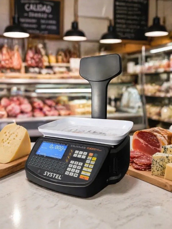 Producto - Balanza Comercial Systel Cuora Max 30kg Ticket Etiqueta Usb - 1