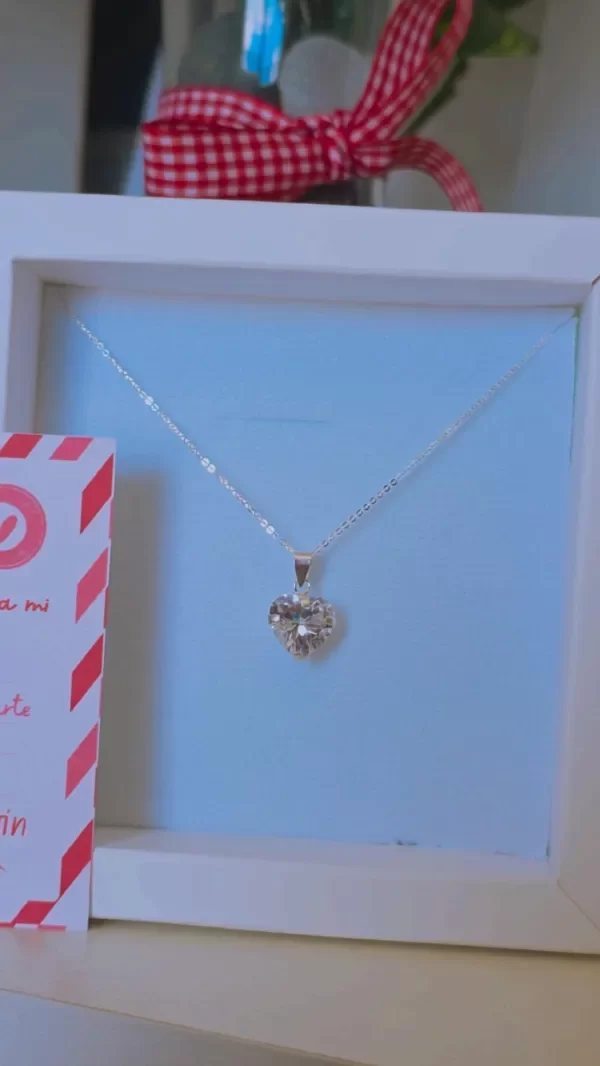 Producto - Collar corazon cristal PL