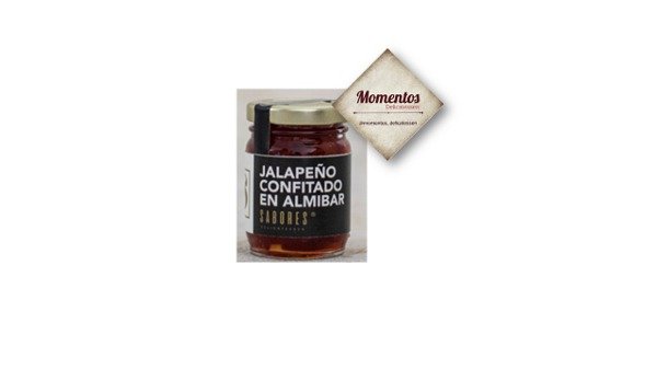 Producto - Jalapeños confitados en almíbar 110 grs.