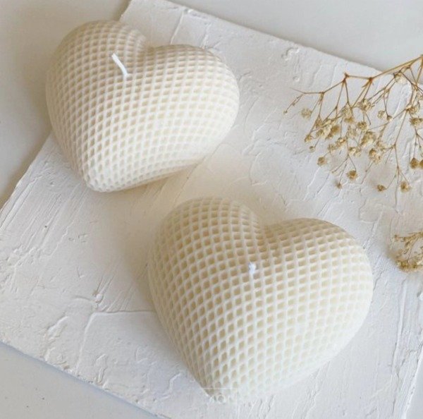 Producto - Vela Corazón Deco