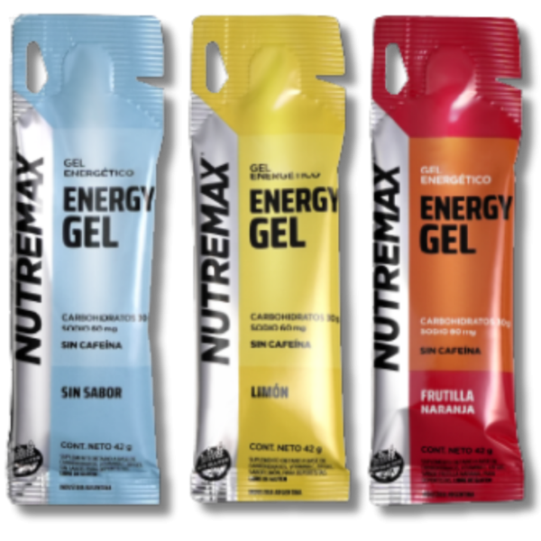 Producto - Gel energético Energy gel Nutremax (sin Caf.)