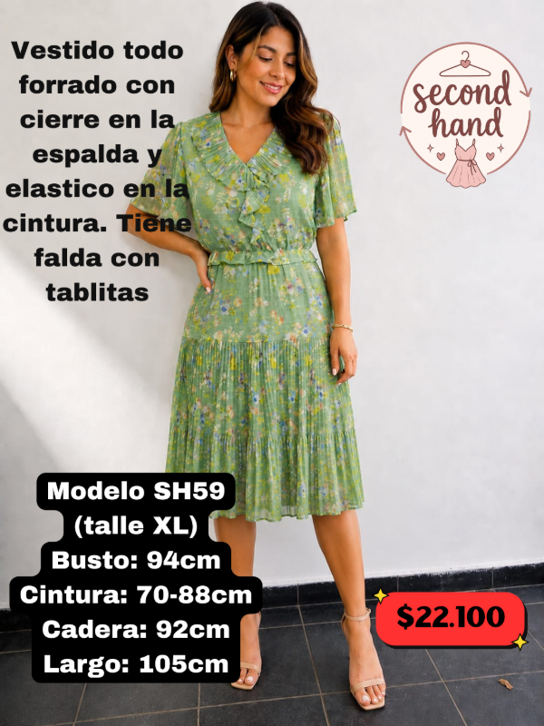 Producto - Vestido SECOND HAND (Art. SH59) TALLE M/L