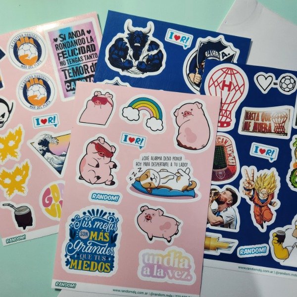 Producto - Stickers vinilo laminado