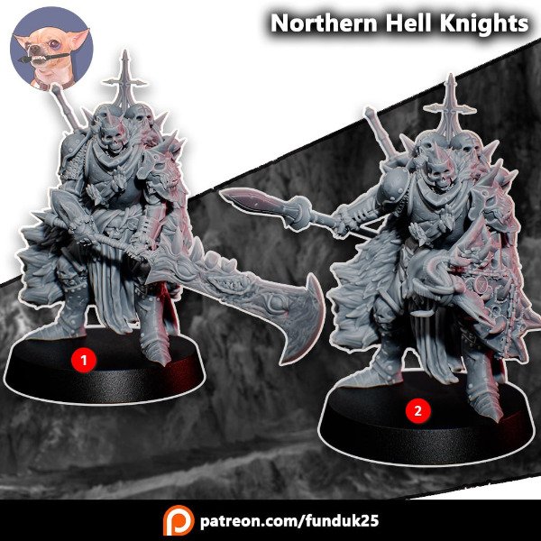 Producto - Caballeros del Infierno del Norte c/u