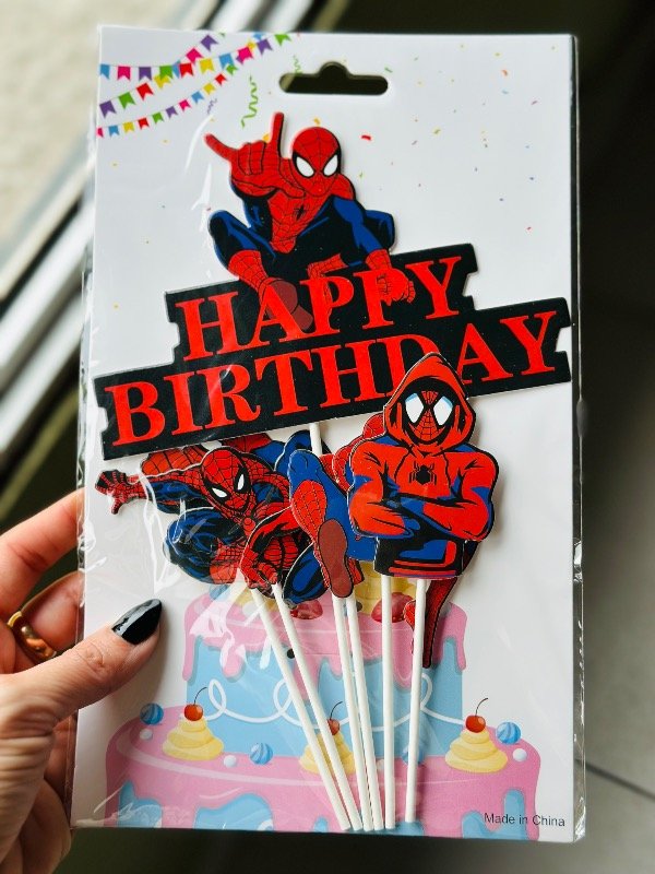 Producto - Toppers Hombre Araña