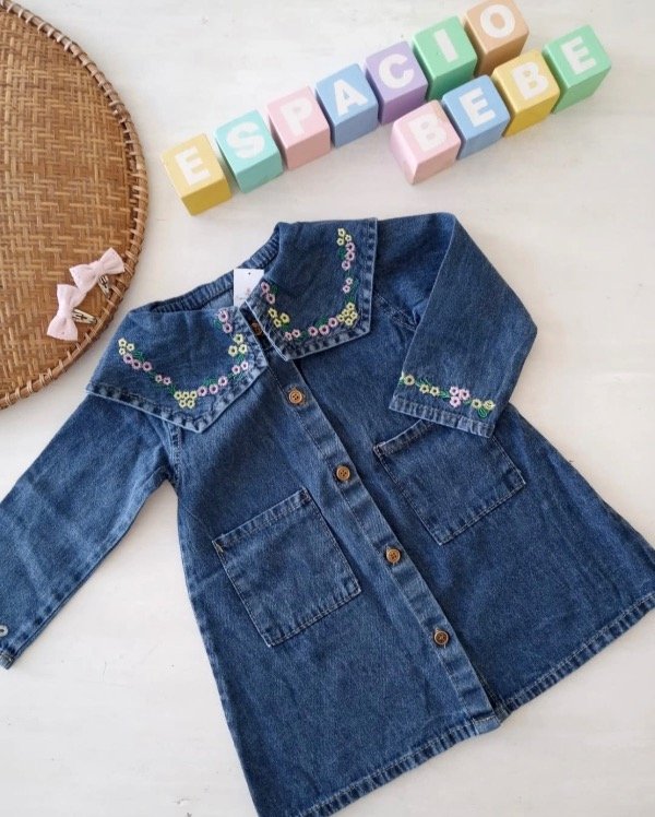 Producto - Vestido de jean - Bordado