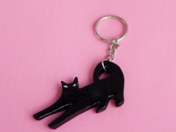 Producto - Llavero gato negro