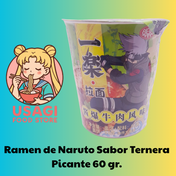 Producto - Ramen de Naruto Sabor Ternera Picante 60 gr