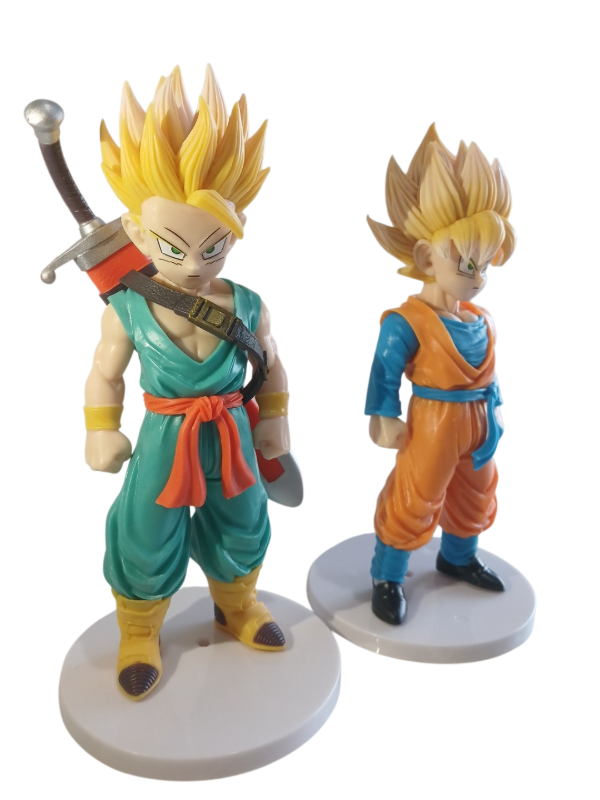 Producto - Figura Goten Y Trunks Ssj Dragon Ball Z Pack X 2 - 0