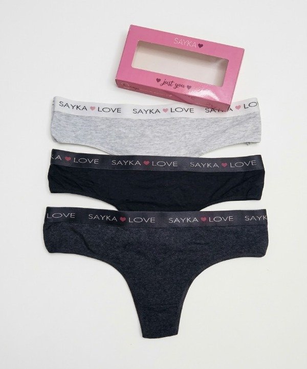 Producto - Culoteless Sayka Elástico. Pack x3 - 0