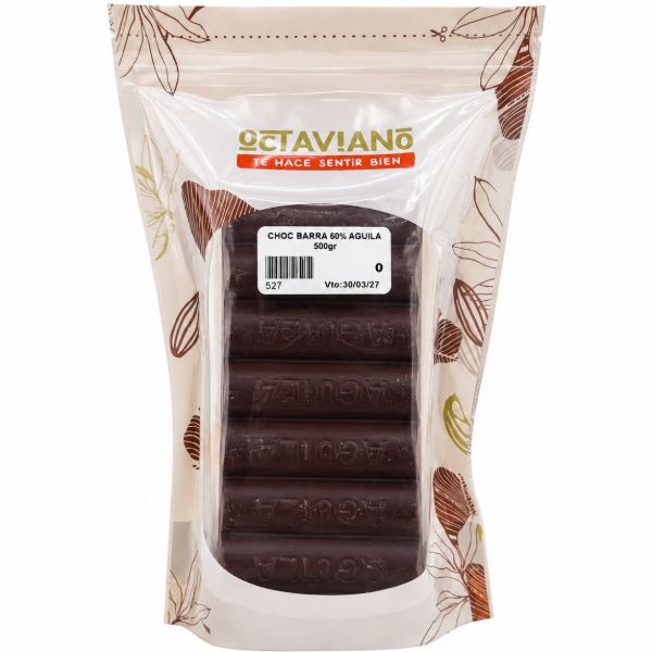Producto - CHOCOLATE EN BARRA 60porc CACAO ÁGUILA