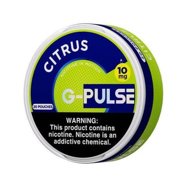 Producto - (NICOTINE POUCHES) GEEK BAR G-PULSE 10MG - CITRUS