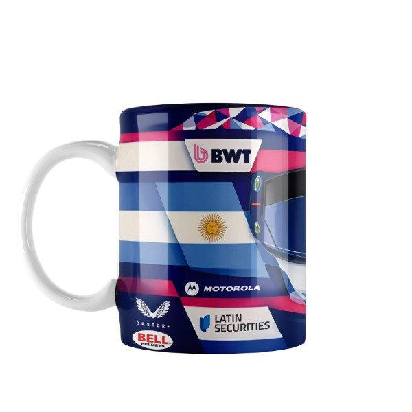 Producto - Taza Cerámica Casco Franco Colapinto Alpine