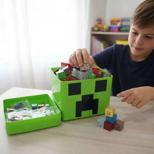 Producto - Caja Creeper con 240 bloques magnéticos