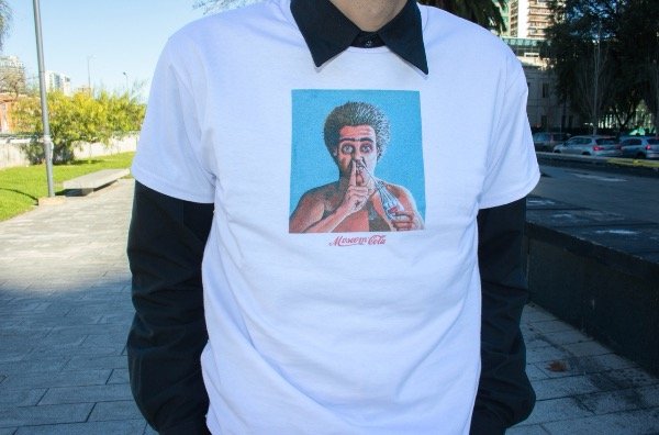 Producto - Remera - Addicted blanca - 1
