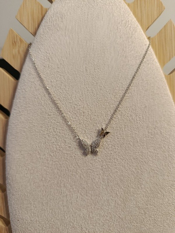 Producto - Cadena de acero quirúrgico mariposita
