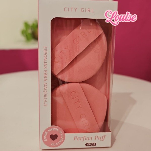 Producto - Esponja de maquillaje x 4 - city girl