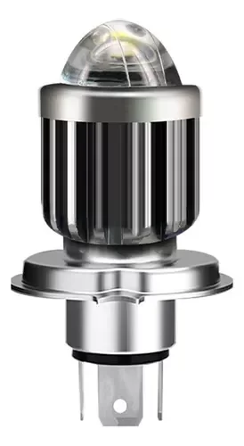Producto - LAMPARA LED PARA MOTO CON LUPA (H4, BOSCH, M5)