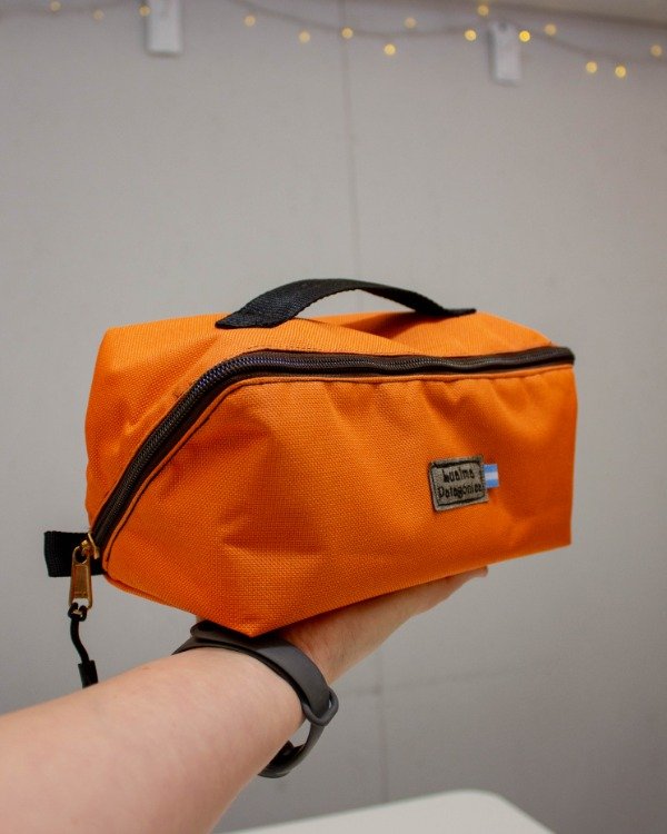 Producto - Neceser CUBO naranja