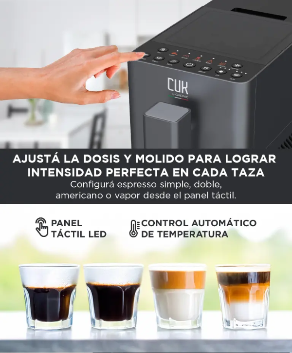 Producto - Cafetera Espresso 20 Bar Espumador De Leche 1350W 17L Filtro De Acero Inoxidable - 2