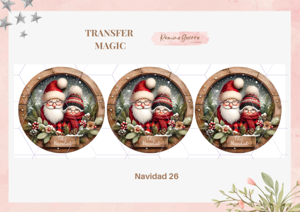 Producto - Transfer magic - Navidad 26