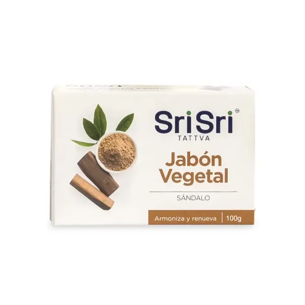 Producto - JABON AYURVÉDICO VEGETAL SÁNDALO