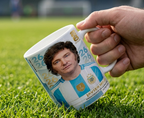 Producto - taza milei panini