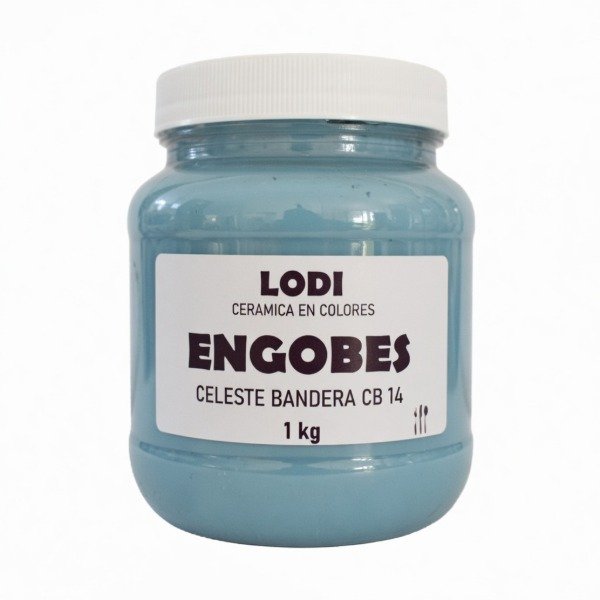 Producto - ENGOBE CELESTE BANDERA LODI CB 14 X 1 KG
