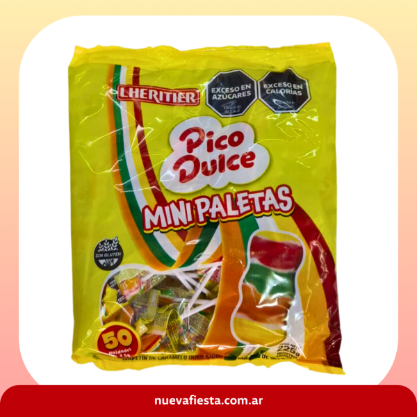 Producto - Chupetín Mini Paletas Pico Dulce x50 u