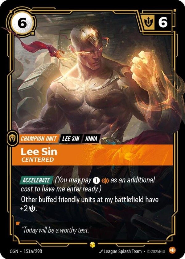 Producto - Lee Sin - Centered (Alternate Art)