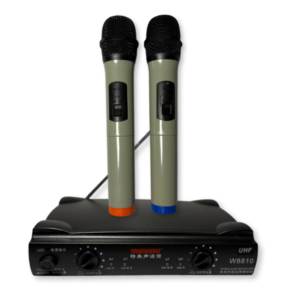 Producto - Micrófonos Inalámbricos UHF Pro W8810 Par