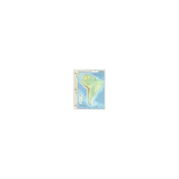 Producto - MAPA N5 AMÉRICA DEL SUR FÍSICO POLÍTICO