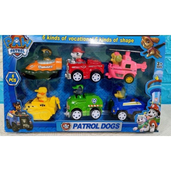 Producto - Set paw patrol patrulla canina por 6