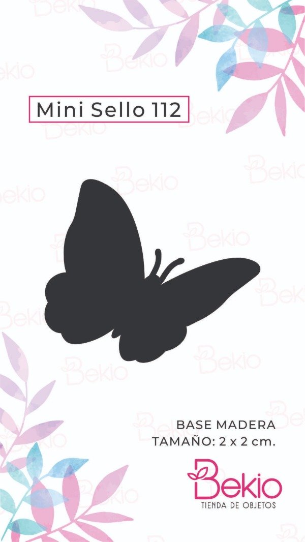 Producto - Mini Sello 112 - Mariposa