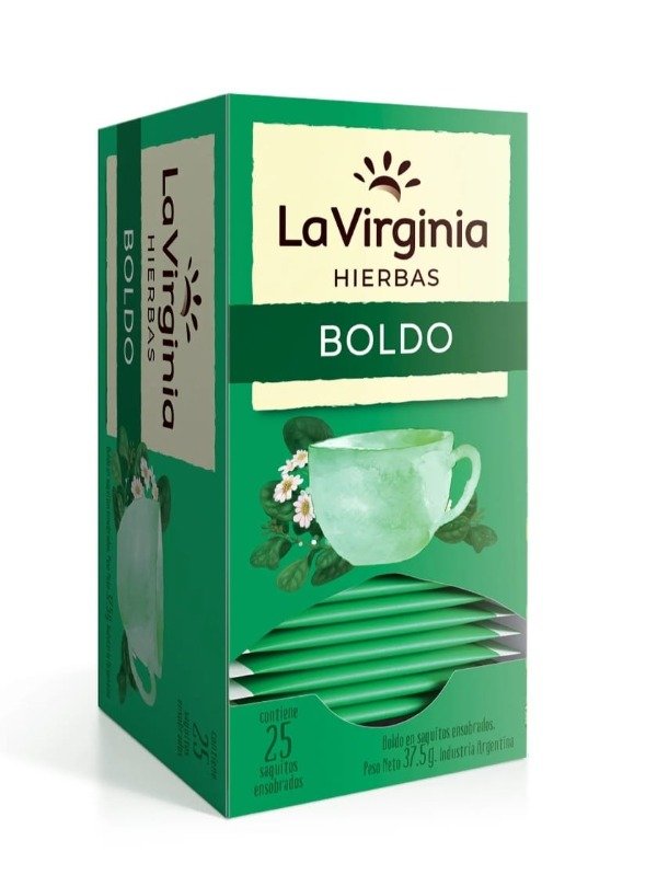 Producto - Te BOLDO LA VIRGINIA x 25saq.