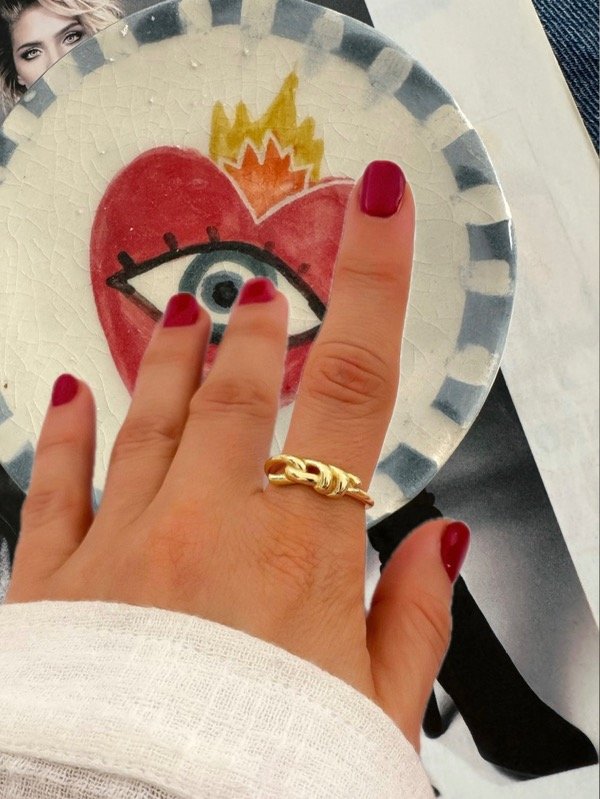 Producto - ANILLO INDI DORADO