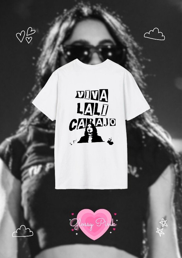 Producto - Remeron Viva Lali Carajo - VINILO TEXTIL