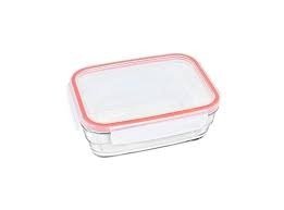 Producto - FACILITA POTE HERMETICO RECTANGULAR 0,85 LTS. C/TAPA PLASTICA MARINEX