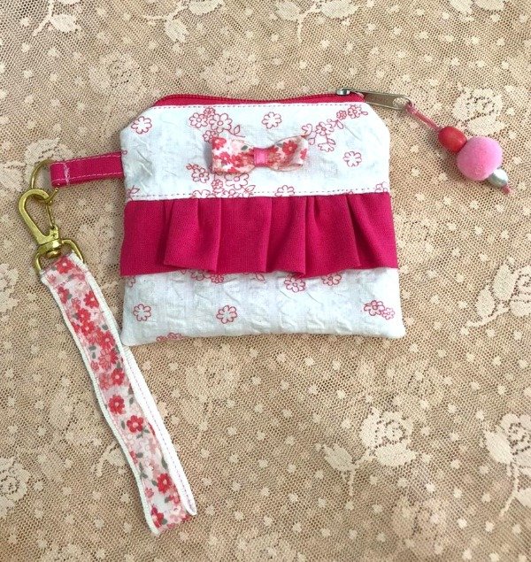 Producto - Monedero Romántico/Coquette "SUAVES FLORCITAS"