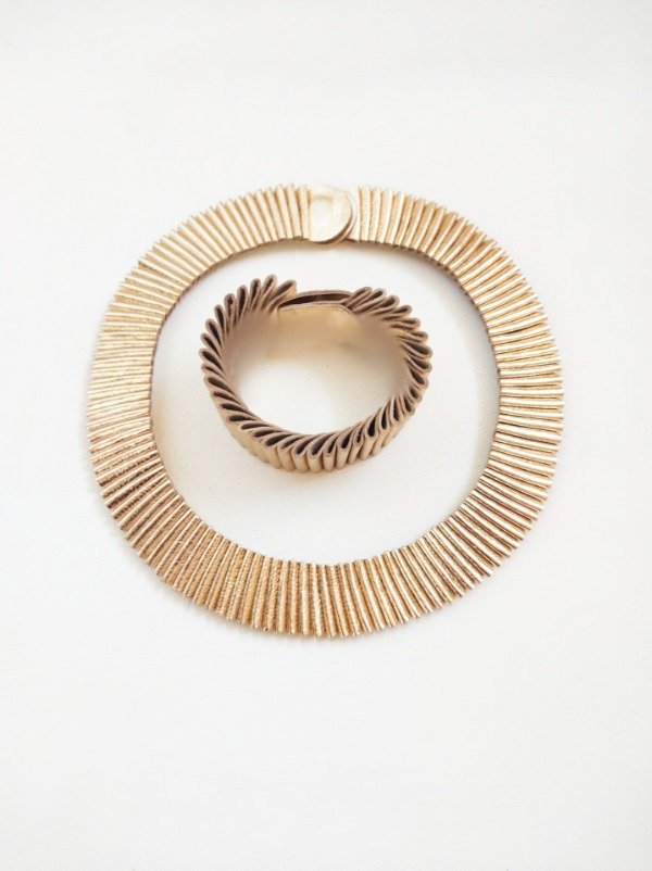 Producto - Collar Plissé Oro - 0