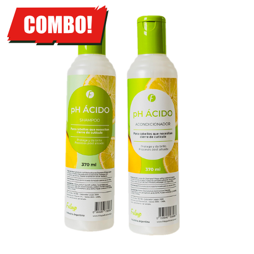 Producto - Combo Shampoo y Aco Neutro PH ACIDO FRILAYP