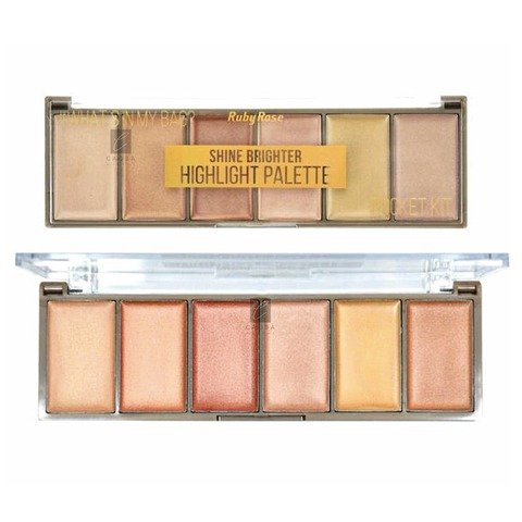 Producto - Paleta de iluminadores  Shine Brighter RUBY ROSE
