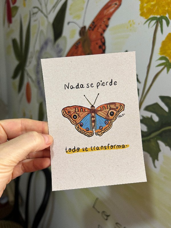 Producto - Postal - Nada se pierde