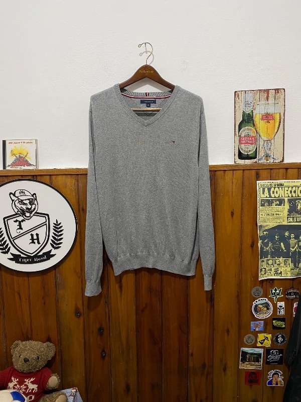 Producto - TOMMY HILFIGER SWEATER GRIS (L)